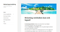 Desktop Screenshot of belastingontwijking.nl